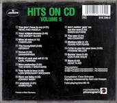 Hits On CD Vol. 5 Front Cover