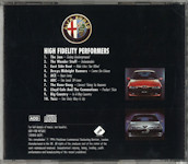 Alfa Romeo High Fidelity Performers Rear Cover
