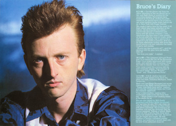 The Seer Tour Programme Pages 8 & 9