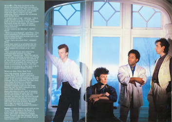 The Seer Tour Programme Pages 14 & 15