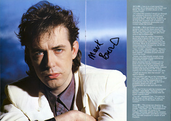 The Seer Tour Programme Pages 14 & 15