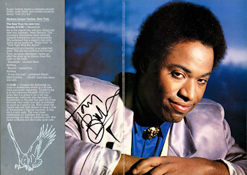 The Seer Tour Programme Pages 18 & 19